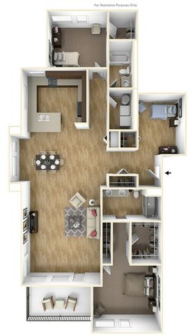 2x2 w/ Den