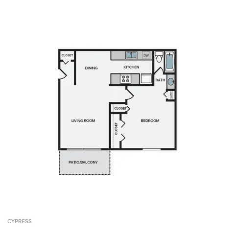 One bedroom