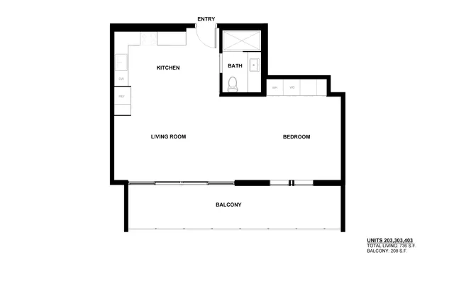 The Didion Studio Floor Plan