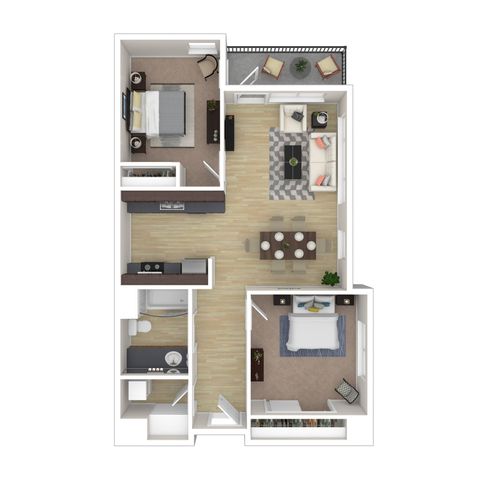 2A Floorplan 3D