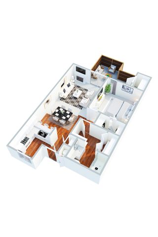 836 sf