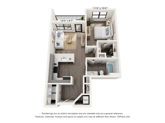 Valley Floor Plan