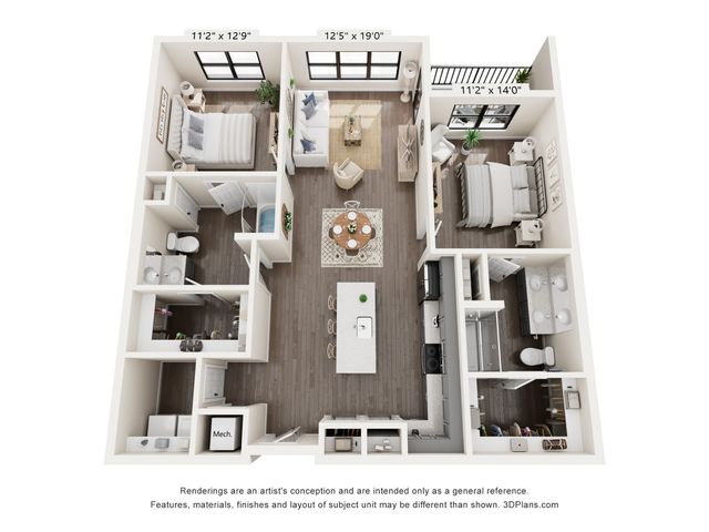 Oasis Floor Plan