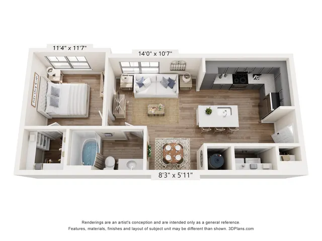 Oak Floor Plan