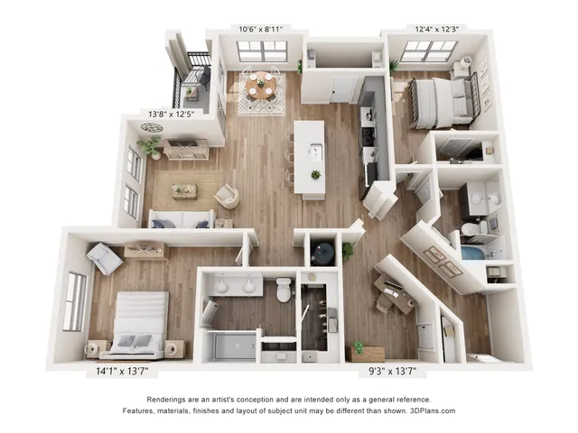 Birch Floor Plan