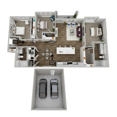 Clydesdale Lower Floor Plan