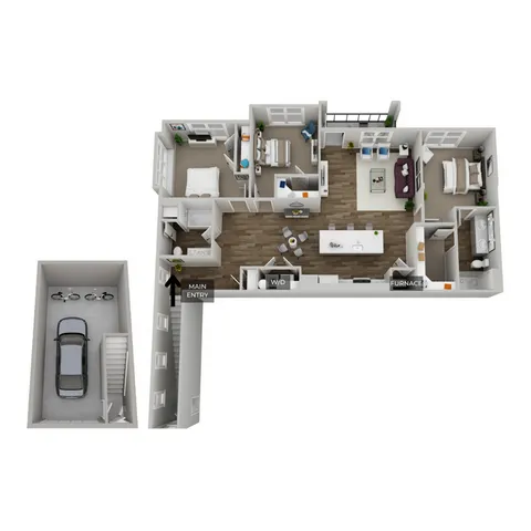 Clydesdale Upper Floor Plan