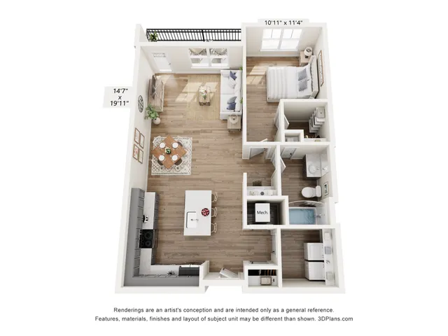 Solitaire Floor Plan