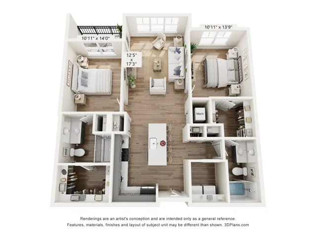 Medallion Floor Plan