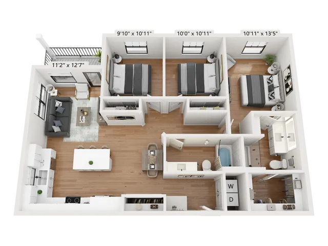 Amber Floor Plan