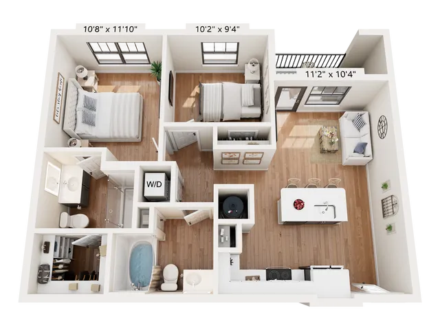 Travertine Floor Plan