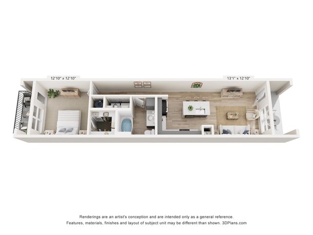 Iron Floor Plan