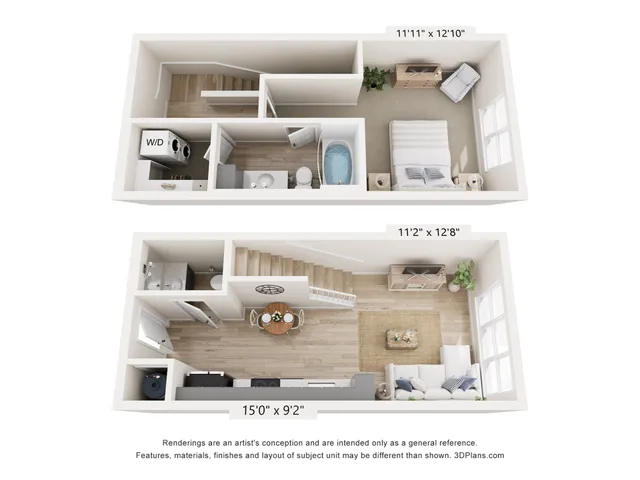 Wedge Floor Plan