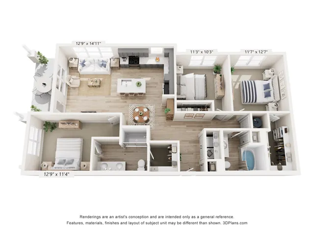 Green Floor Plan