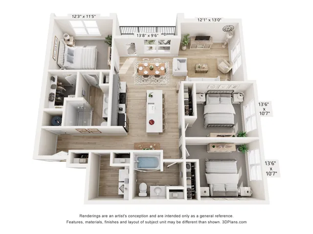 C1 Floor Plan