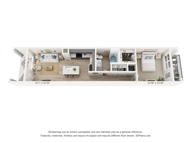 Iron Floor Plan
