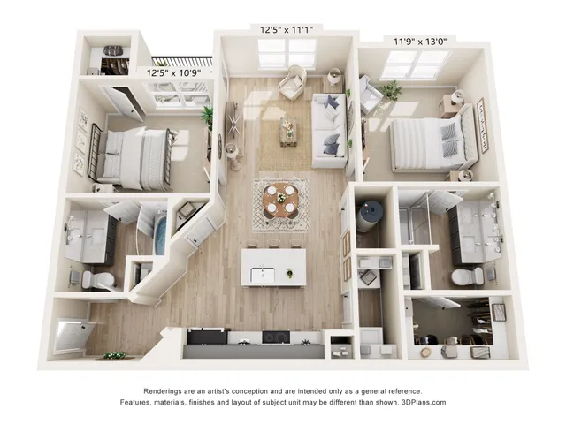 E-B1 Floor Plan