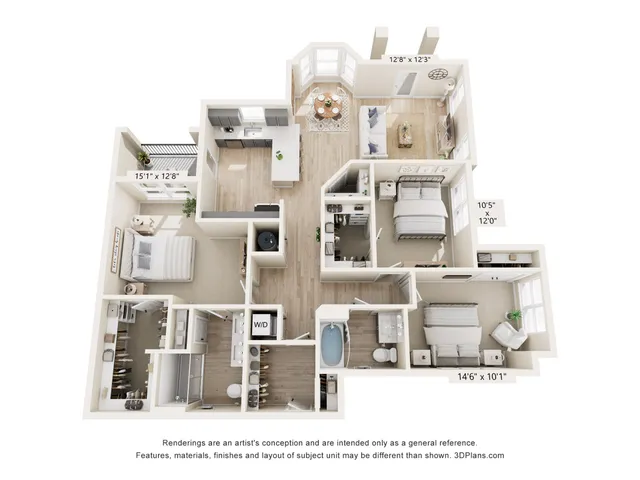 BH-C1 (L) Floor Plan