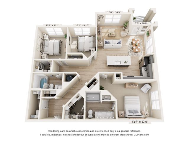 E-C1 Floor Plan
