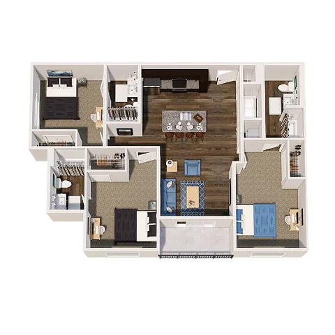 C1 | Three Bedroom