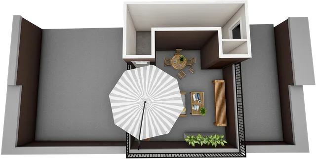 Third Floor Townhome