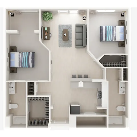 2C Furnished