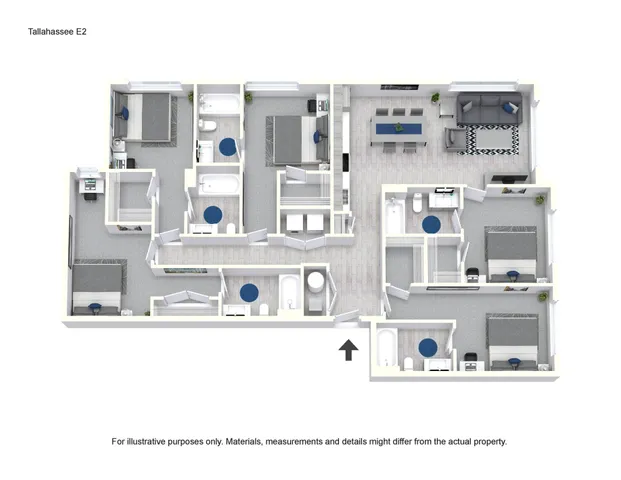 E2: 5 Bed / 5 Bath