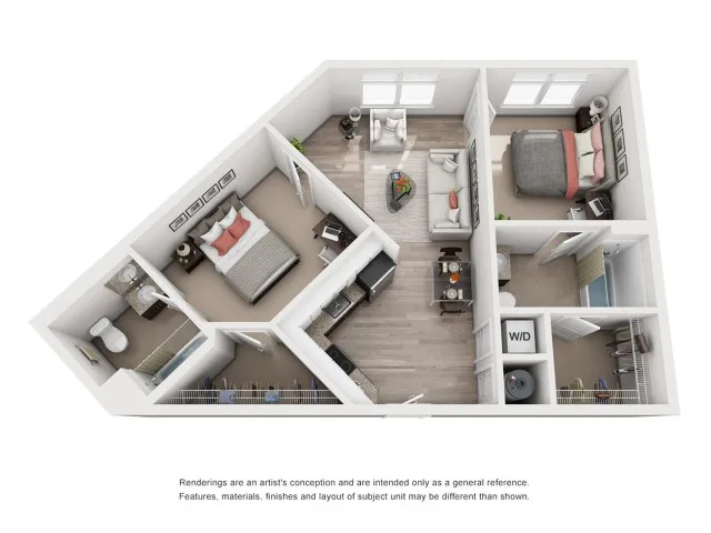 Rent includes allowance used towards the expense of Internet, cable, water, valet trash, and billing fee.