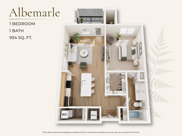 Discover Albemarle, a 1 bed 1 bath apartment in Midlothian, featuring modern amenities within min-max sq ft. Enjoy in-unit laundry and a designer kitchen. Schedule a tour today!