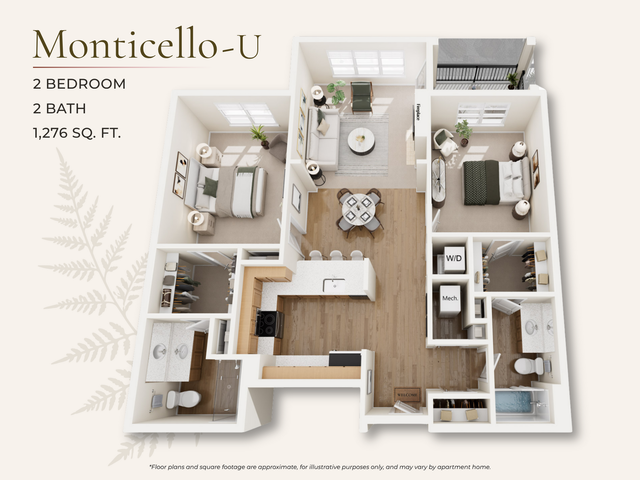 Explore the Monticello-U, a 2 bed 2 bath apartment in Midlothian offering flexible sq ft floor plans. Embrace modern amenities in a prime location. Schedule a tour today!