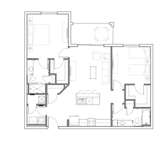 Vesper floor plan