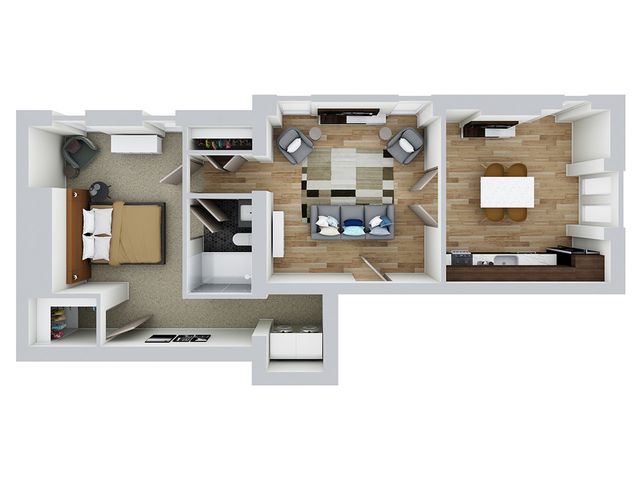 unit 1b 1 bed 1 bath