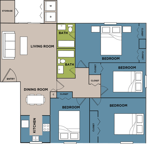 apartments, jacksonville, high quality