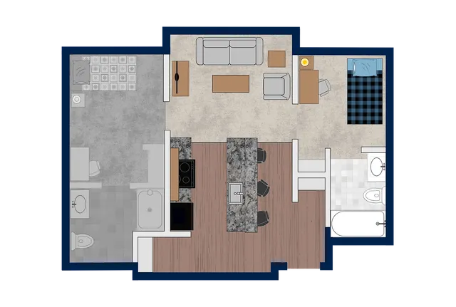2x2 Floorplan