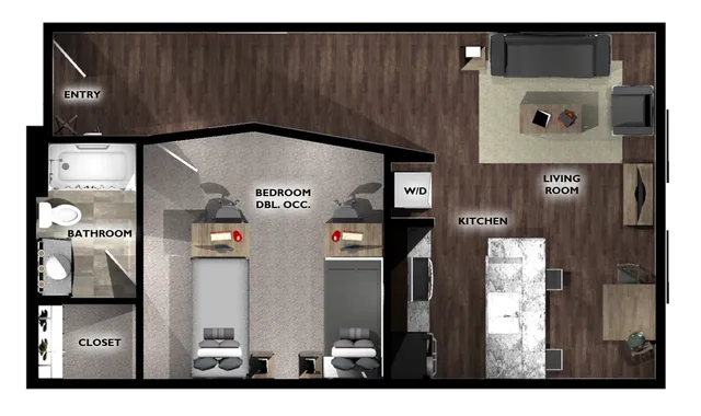 South Loft 1x1 DLX