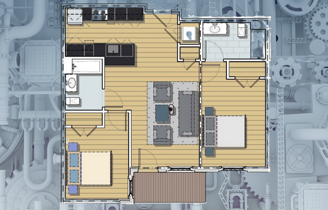 TWO BEDROOM
