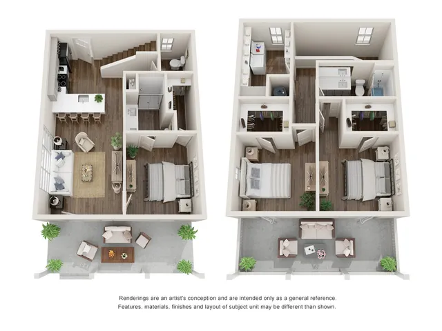 3 Bed Cactus Twin