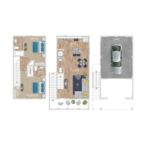 Argent Cottages - Floorplan Layout