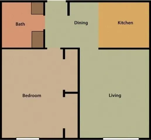 Our One Bed Option