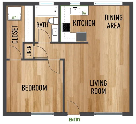 Century A2 One Bedroom