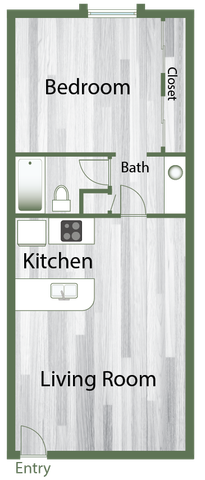 Montana on Butler A1R One Bedroom