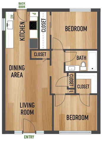 Century B1A Two Bedroom