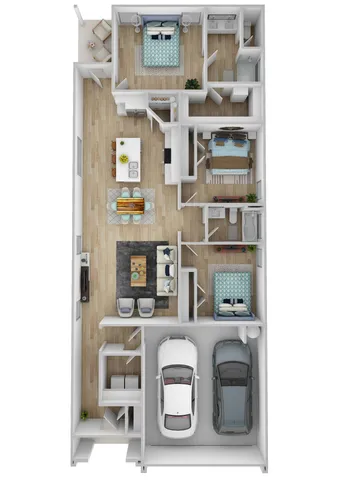 3 Bedroom | 2 Bathrooms |1530 Sq Ft