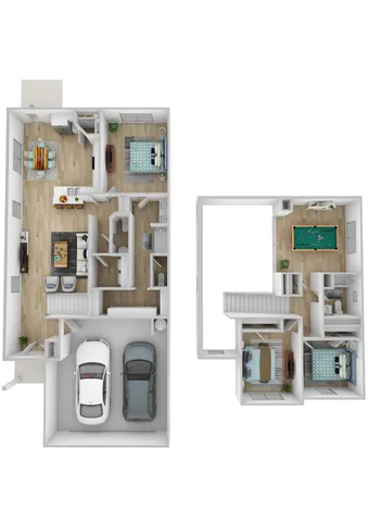 3 Bedroom | 2 Bathrooms |1813 Sq Ft
