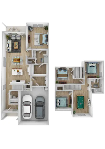 4 Bedroom | 2.5 Bathrooms | 2033 Sq Ft