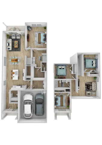 4 Bedroom | 2.5 Bathrooms | 2177 Sq Ft