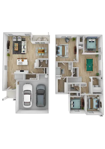 4 Bedroom | 2.5 Bathrooms | 2198 Sq Ft