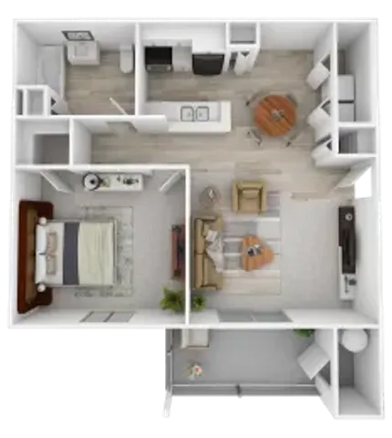 One Bed One Bath