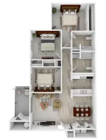 Three Bed One Bath