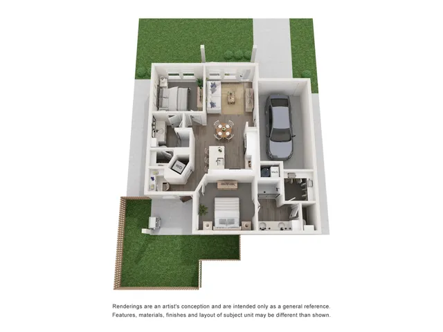 2 Bedroom 2 Bathroom